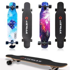 에어워크 42인치 롱보드 블루 갤럭시 A등급 캐나다 단풍나무