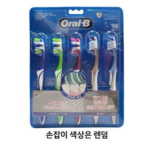 오랄비 5웨이클린 3개+크로스액션 2개(5개입) *