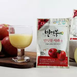 무주 반딧불 사과즙 120ml X 50포 사과주스 NFC