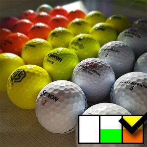 로스트볼 골프공 토탈브랜드 칼라 A급50개