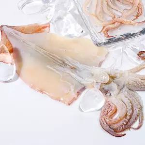 [더주] 국산 손질 오징어 240g(2미) x 4팩 / 총 1kg 내외(8미)