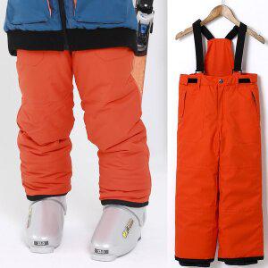 [와이키키]와이키 아동 보드복 팬츠 단품 YP1700KIDS 오렌지 스키복 8세~11세