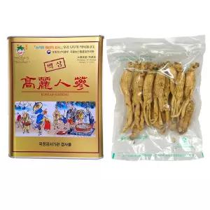 고려인삼 건삼 백삼 6년근 피부직삼 1등 15뿌리 300g