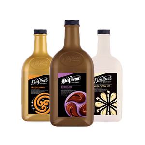 다빈치 초코소스 카라멜 화이트초코 2.6kg