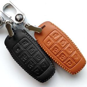 명품라렌토 천연가죽 스마트키케이스 키홀더  신형 제네시스 G80 GV80 G70 GV70