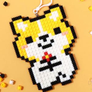 [문구티쳐] 민화샵 8mm 미니디폼블럭 강아지 펭귄 공룡곰 선인장 캐릭터 미니블록 만들기