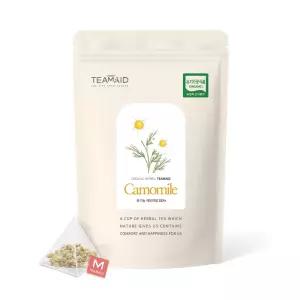 티메이드 유기농 캐모마일 허브티 삼각티백 리필팩 30티백 / 카모마일 티 꽃차 티백