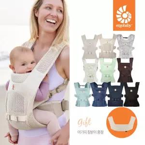 [에르고베이비 공식] 에어룸 아기띠+침받이