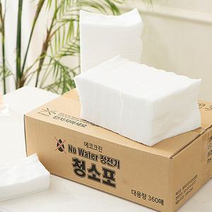 밀대걸레 호환 대용량정전기 청소포 대형 360매