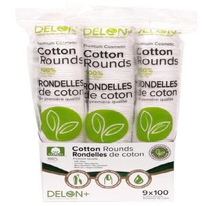 [CI107(화장품/향수)] 딜론 다용도 화장솜 100매 x 8팩 [심플리젠틀 유기농 화장솜으로 변가능]