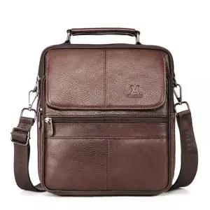 밀레바노 남성 대형 가죽가방 크로스백 MV-7106 캐주얼 데일리 숄더백