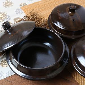 황토 옹기방 뚝배기 모음전 / 국내생산 내열냄비 계란찜냄비