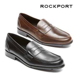 락포트 남성 클래식 페니 로퍼 블랙 다크브라운 Rockport M76443 M76444 2종
