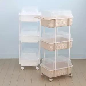 코코맘1세대 기저귀 정리함 기저귀트롤리 갈끔한 기저귀정리 3단캡3단형+보