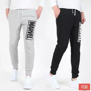 (남성) 기모 트레이닝바지 츄리닝바지 PRI 마블 조거 기모