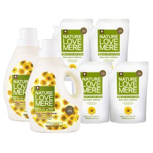네이쳐러브메레 섬유유연제 국화 용기2+리필4