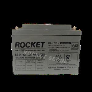 [로케트서울] 최신정품/로케트 연(납)축전지/ES24-12(12V24AH)무보수배터리/전동차/완구/통신/UPS
