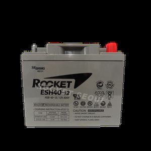 [로케트서울] 최신정품/로케트 연(납)축전지/ESP40-12(12V40AH)무보수배터리/전동차/완구/통신/UPS