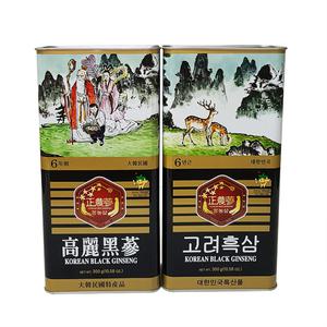 고려인삼 건삼 홍삼 6년근 흑삼 특대편 10뿌리이하 300g