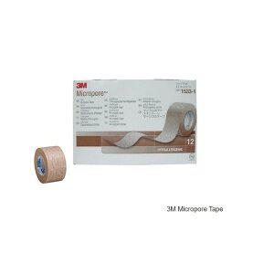 3M  종이반창고 Micropore 살색 1533-1 1533-0 1통