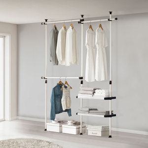 왕자 180벌 선반 행거 옷걸이 드레스룸 445