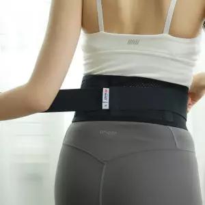 얇은 여름용 의료용 허리 보호대 골반 고정 지지 얇은 폭좁은 복대 압박 밴드 미니파워벨트