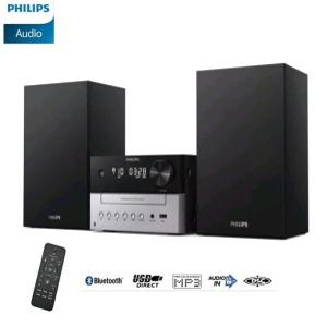 필립스정품 고출력오디오 TAM3205 블루투스 CD USB 디지털FM라디오 가정용 사무실 업소용 카페 음식점