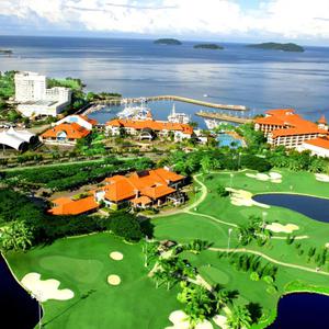 코타키나발루 수트라하버C.C 시내 4성급 3박, 3일 알뜰 골프투어