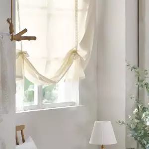 [텐바이텐]내츄럴 레이스 롤업 소창커튼