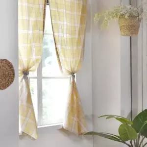 [텐바이텐]파스텔 가리개형 소창커튼 2color