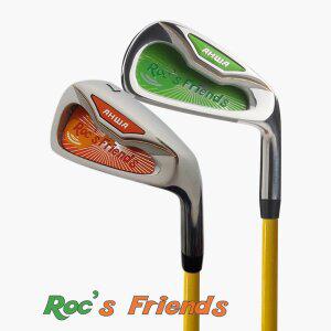 [아화골프] 록스프렌드 주니어 7번아이언 오렌지 키130~140cm