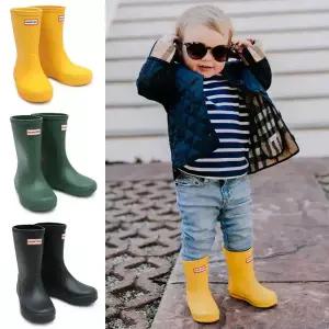 헌터 키즈 퍼스트 클래식 레인부츠