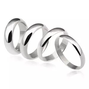 실버 베이직엥게이지반지(5mm) 은반지 가락지 레이어드 925 silver