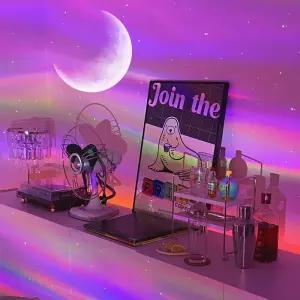 칼리아 엘루나 오로라 별 달 은하수 인테리어 무드등 블루투스 스피커 집들이선물