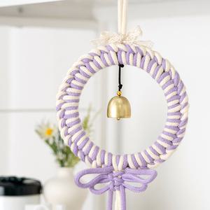 [문구티쳐] 민화샵 마크라메 도어벨 (2종) 드림캐쳐 diy 벽걸이 소품 감성인테리어 벽장식 만들기 월행잉