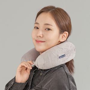 여행용 필수템 라텍스 목베개 메모리폼 목쿠션 차량용 기내용 비행기