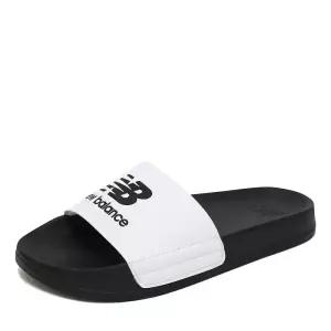 뉴발란스 NB 슬라이드 슬리퍼 화이트블랙 SD1101HWB2