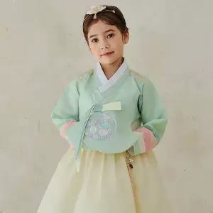 [보리보리/하랑한복]하랑한복 라임랑 유아 아동 어린이 키즈 여아 한복