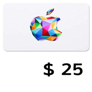 [US전용] 애플 e기프트카드 25달러