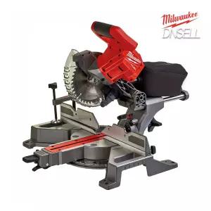 밀워키 M18 FMS190-0 충전 슬라이딩 각도절단기 베어툴 7.5인치 원형톱 전동공구