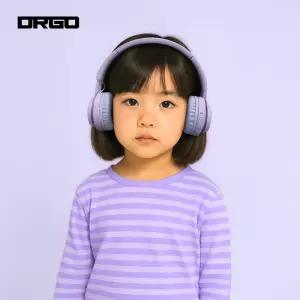 디알고 어린이안전 청력보호 키즈 유무선 블루투스 LED 헤드폰 BH07C