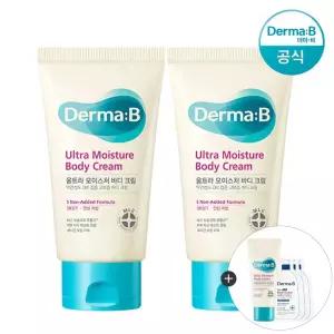 [공식] 더마비 울트라 모이스처 바디크림 200ml x2개+(랜덤견본)튜브+3매