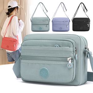 여성 가벼운 나일론 데일리 크로스백 엄마가방