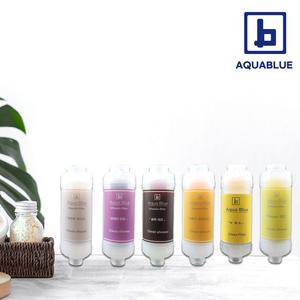 아쿠아블루 녹 염소 복합 제거 비타민 샤워 필터 세면대 설치