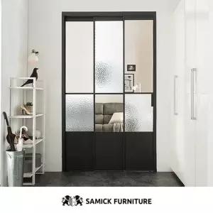 삼익가구 스텔라 ㅡ자형 울트라 슬림 중문 시공 3연동 1700 하부고시형