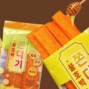 추억의간식 쫀득쫀득 꿀호박맛 쫀드기 110g 20봉