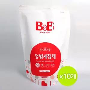 비앤비 젖병세정제 액상 리필형 500ml x 10개