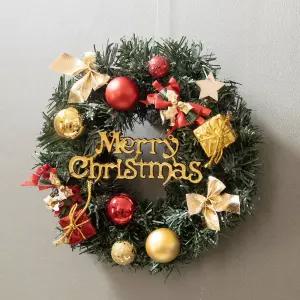 완제품 크리스마스 리스 벽 장식 소품 현관 매장 꾸미기 만들기 재료 벽트리 교구 