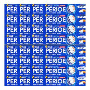 엘지 페리오 캐비티 충치케어 알파 치약 150g 4입 8개