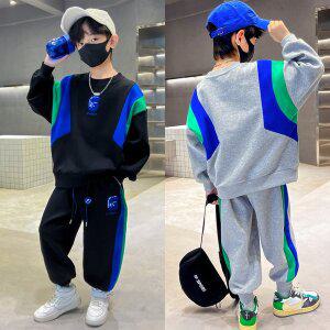 [삐삐네옷가게] 남아 주니어 보이삼색 봄가을 맨투맨 초등학생 트레이닝 상하